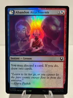Abandon Attachments 205 C Avatar: The Last Airbender FOIL NM MTG - Image 1