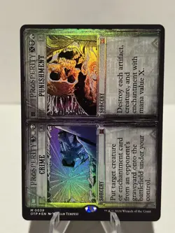 Crime // Punishment 39 M Outlaws of Thunder Junction: Breaking News FOIL NM MTG - Image 1