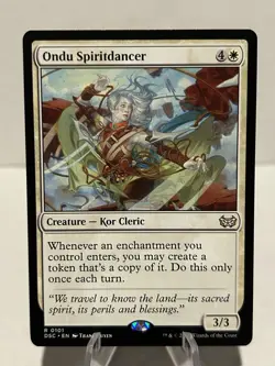 Ondu Spiritdancer 101 R Commander: Duskmourn: House of Horror NM MTG - Image 1