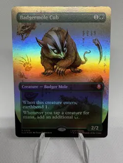 Badgermole Cub - #326 Foil Borderless - Avatar - Mtg - Image 1