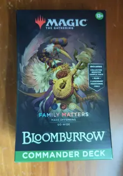 Bloomburrow Commander Deck - Family Matters MTG - SEALED - Image 1