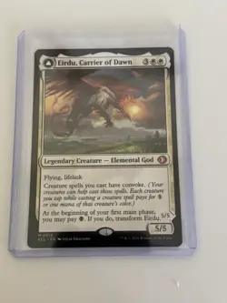 Eirdu, Carrier of Dawn // Isilu, Carrier of Twilight ECL NM MTG - Image 1