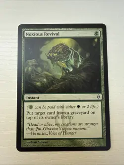 Noxious Revival X1 - Lp - Phyrexia MTG Magic The Gathering Card English - Image 1