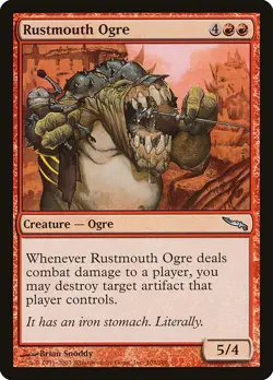 (4x) RUSTMOUTH OGRE - Mirrodin – MTG Magic the Gathering Card - Uncommon - Image 1