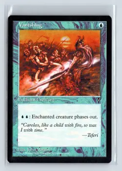 (2x) VANISHING – MTG Magic the Gathering Card – Visions – Common - Image 1
