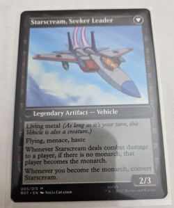 MTG, Starscream, Power Hungry Universes Beyond: Transformers Regular NM - Image 2