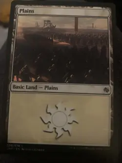 MTG Plains Jumpstart 038/078 Regular Land C675* - Image 1