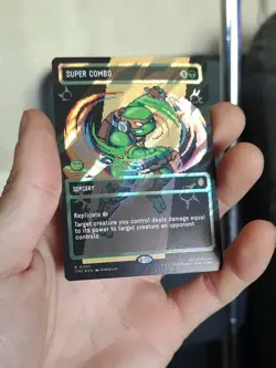 Super Combo (Borderless) (Surge Foil) Commander: Teenage Mutant Ninja Turtles - Image 3