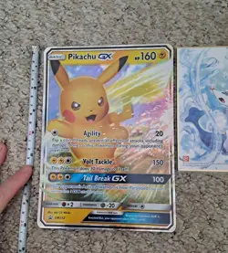 Pokemon Jumbo card promo SM232 and japanese Art cards. - Image 2