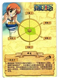 Nami R One Piece Anime TCG CCG Anime Card - Image 2