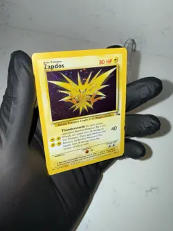 Pokemon Zapdos Fossil Holo Rare 15/62 Unlimited 1999 80 HP Trading Card - Image 3