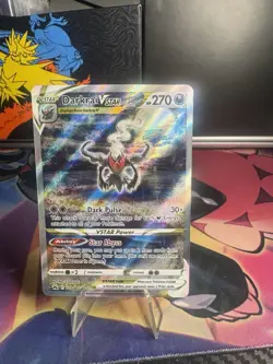 Darkrai VSTAR Crown Zenith: Galarian Gallery Ultra Rare Holo Card GG50/GG70 - Image 1