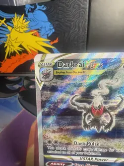 Darkrai VSTAR Crown Zenith: Galarian Gallery Ultra Rare Holo Card GG50/GG70 - Image 2