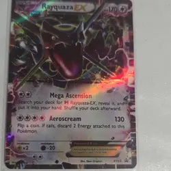 Pokemon The Pokemon Company Rayquaza EX XY69 XY Holo Promo HP170 Basic Card - Image 1