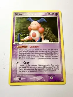 Ditto 38/113 EX Delta Species Mr. Mime Yuka Morii Vintage Pokemon Card Rare NM - Image 1