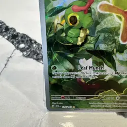 Pokemon TCG Caterpie 172/165 Scarlet & Violet 151 Holo Illustration Rare Card NM - Image 5