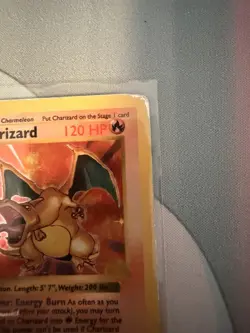 Pokemon TCG Charizard Base Set Holo Shadowless Rare Card 4/102 - Image 3