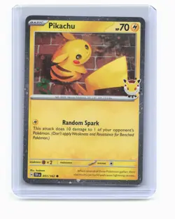 Pikachu - (Cosmo Holo) Promo Miscellaneous Cards & Products 051/162 - Image 1
