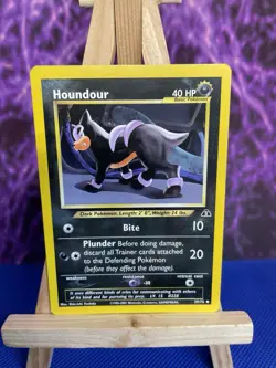 Houndour 39/75 Neo Discovery Unlimited Pokemon Card - Image 1