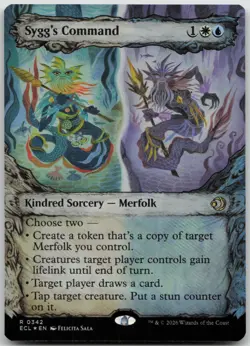 Sygg's Command (Showcase Foil) Lorwyn Eclipsed 342 NM R - Image 1