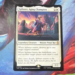 Splinter, Aging Champion TMNT Magic Rare TMC 0104 Thomas Chamberlain-Keen 2026 - Image 1