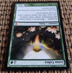 Lotus Cobra – Zendikar 2009 NM – Rare Landfall Ramp MTG - Image 3