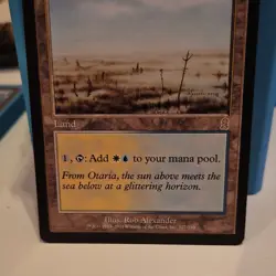 Skycloud Expanse Odyssey Wizards MTG Land Rob Alexander 327/350 English - Image 1