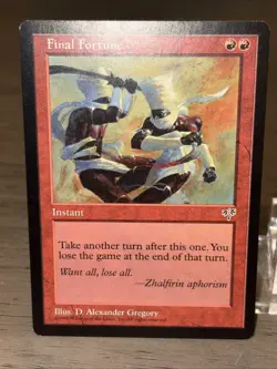MTG Final Fortune (Mirage) NM 2x - Image 3