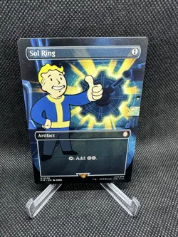 Sol Ring (0359) - Borderless English Universes Beyond: Fallout Mythic PIP - Image 1
