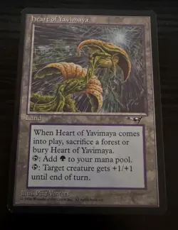 Heart of Yavimaya - Alliances Magic the Gathering MTG - Image 1