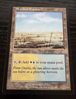 Skycloud Expanse - Odyssey MTG magic the gathering - Image 1