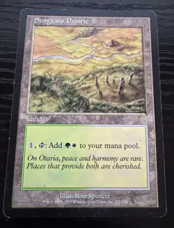 Sungrass Prairie - Odyssey MTG magic the gathering - Image 1