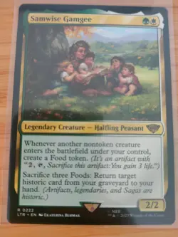 MTG Samwise Gamgee 0222 Lord of the Rings M/NM Free UK P&P - Image 1