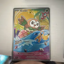 Pokemon First Partner Illustration Collection 3 card gen 7 Alola Set NM - Image 2