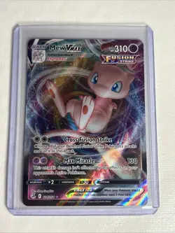 Pokemon TCG Mew VMAX 114/264 Ultra Rare Fusion Strike - Image 1