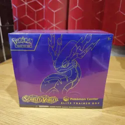 Scarlet and Violet Base Pokemon Center Miraidon Elite Trainer Box ETB New Sealed - Image 1