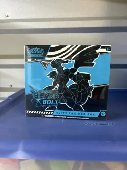 Pokemon TCG Black Bolt ETB Elite Trainer Box English Factory Sealed - Image 1