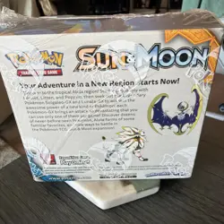 🔥 Pokemon TCG Sun & Moon Booster Box Factory Sealed in Acrylic Case 🔥 - Image 4