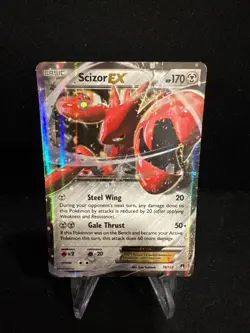 2016 Pokemon-Scizor 76/122-Breakpoint-Holo - Image 1
