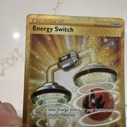 Pokemon Energy Switch 212/195 Silver Tempest Sword & Shield SECRET RARE NM - Image 3