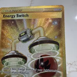 Pokemon Energy Switch 212/195 Silver Tempest Sword & Shield SECRET RARE NM - Image 4