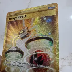 Pokemon Energy Switch 212/195 Silver Tempest Sword & Shield SECRET RARE NM - Image 5