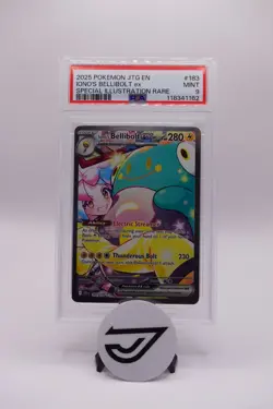 Iono's Bellibolt Ex 183 PSA 9 Mint - Journey Together - Pokemon - Image 1