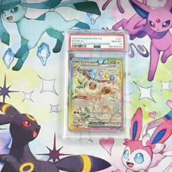 Pokemon Eevee ex Special Illustration Rare Prismatic Evolutions 167/131 Holo - Image 1