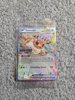 Pokemon Prismatic Evolutions - 075/131 Eevee ex - Surprise Box Promo - Sealed - Image 1