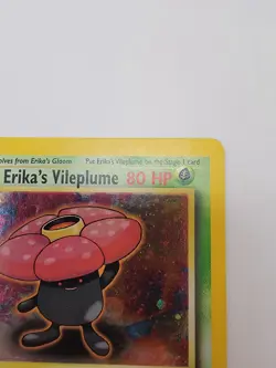 Pokemon TCG Erika's Vileplume Holo Rare Gym Heroes 5/132 - Image 4