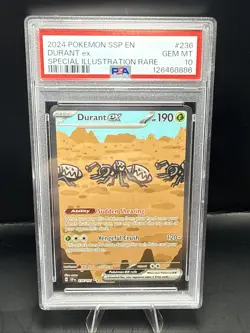 Pokemon Durant ex 236/191 Surging Sparks Special Illustration Rare Holo PSA 10 - Image 2