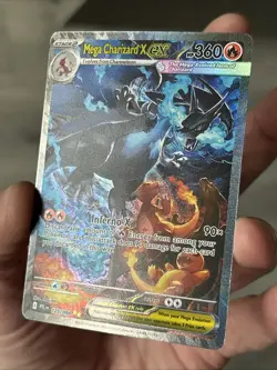 Pokemon Mega Charizard ex 125/094 Phantasmal Flames Special Illustration Rare NM - Image 2