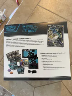 Pokemon TCG Black Bolt Elite Trainer Box Sealed - Image 2
