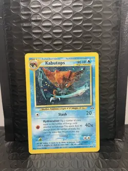 Kabutops 6/75 Neo Discovery Unlimited Holo Rare 2001 Pokemon - Image 1